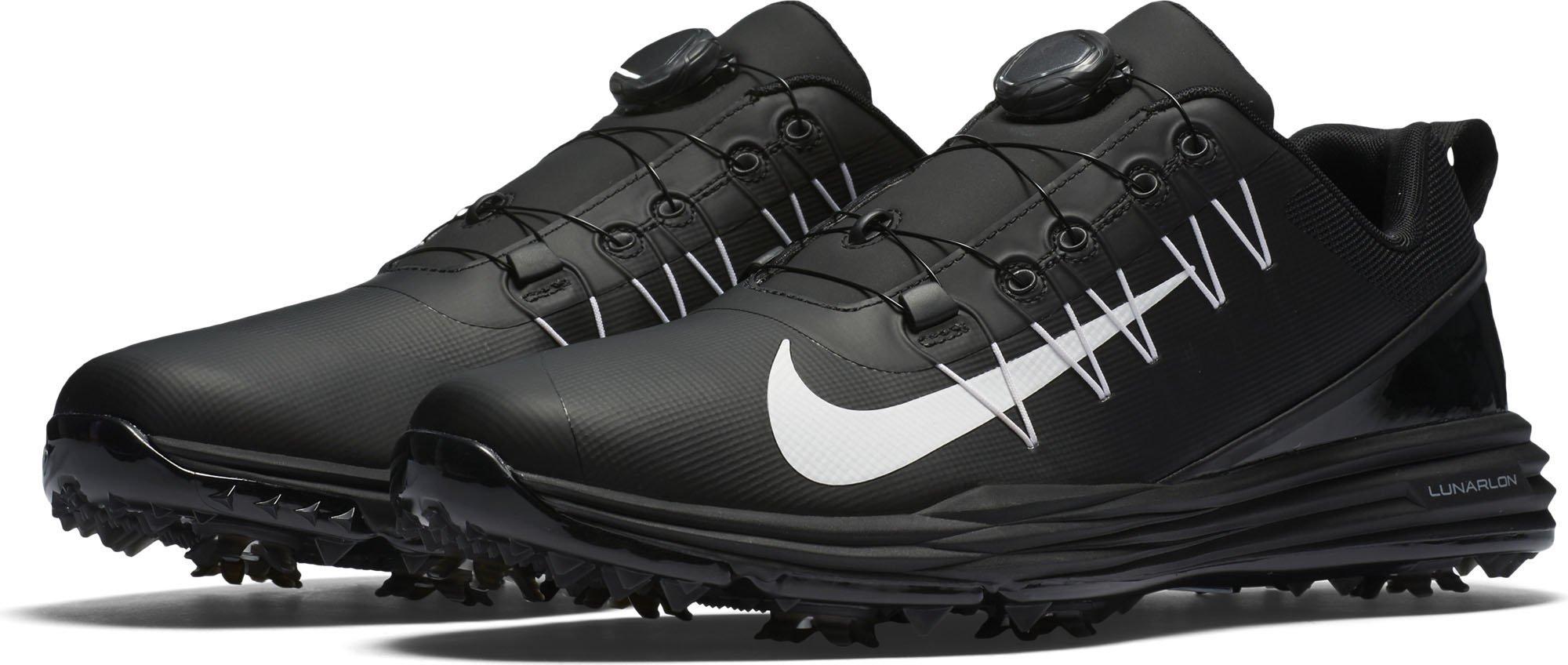 Mens Lunar Command 2 Boa Spiked Golf Shoe - BLK | NIKE | Golf